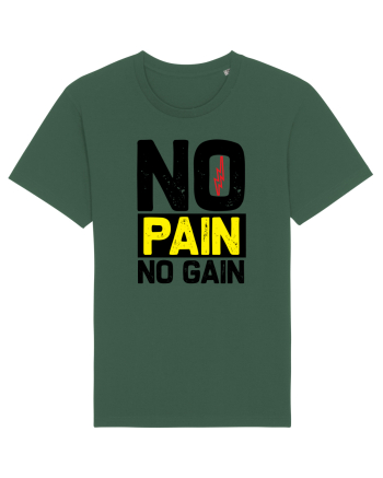 No Pain No Gain Bottle Green