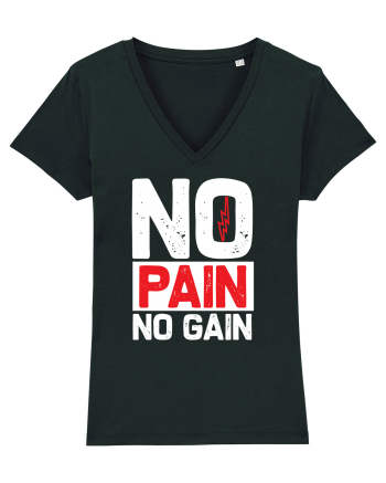 No Pain No Gain Black