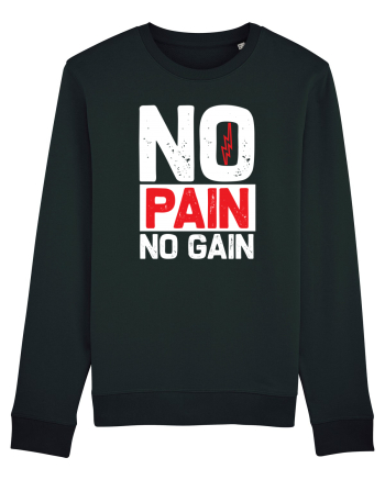 No Pain No Gain Black