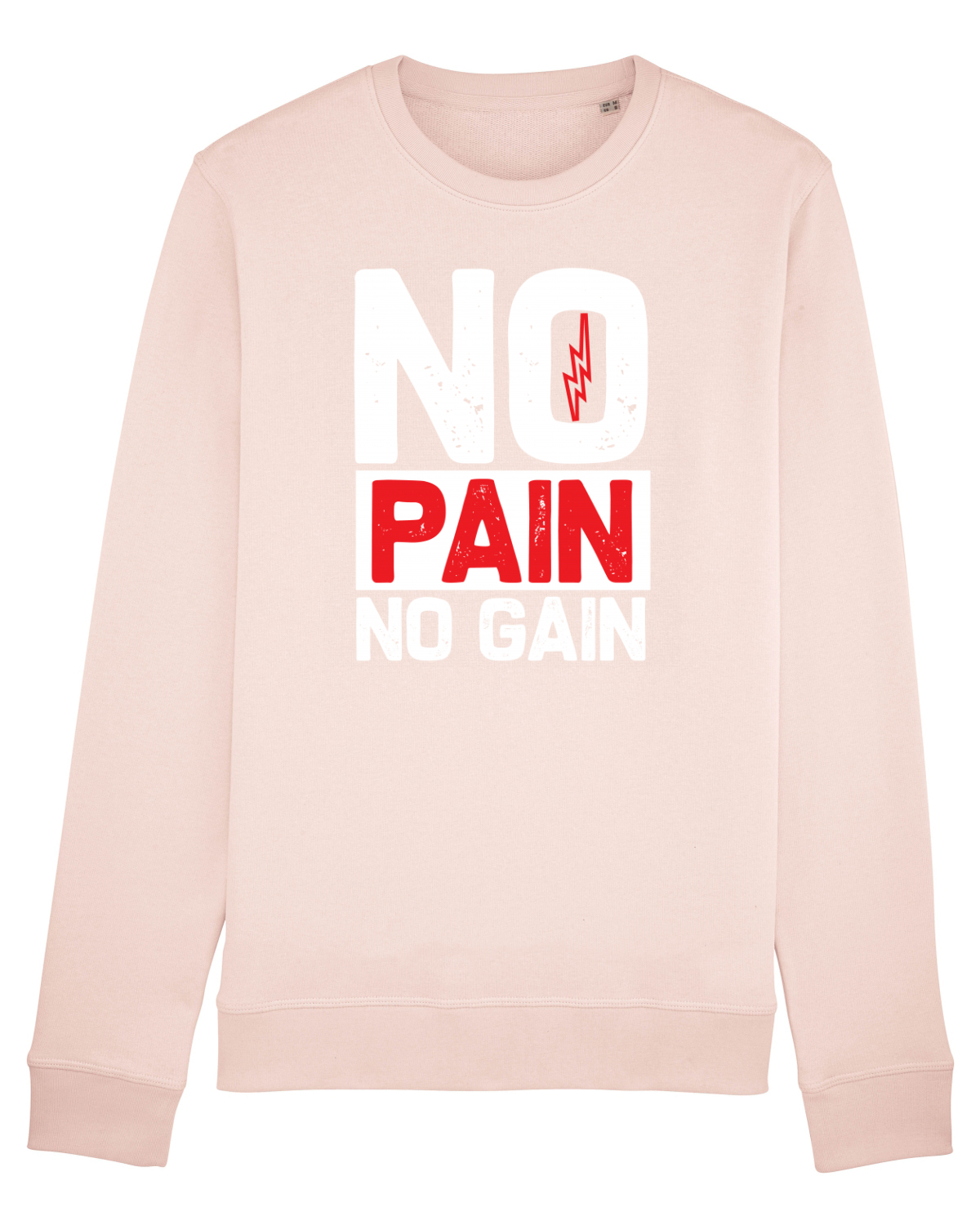 Bluză mânecă lungă Unisex Rise Candy Pink