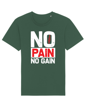 No Pain No Gain Bottle Green