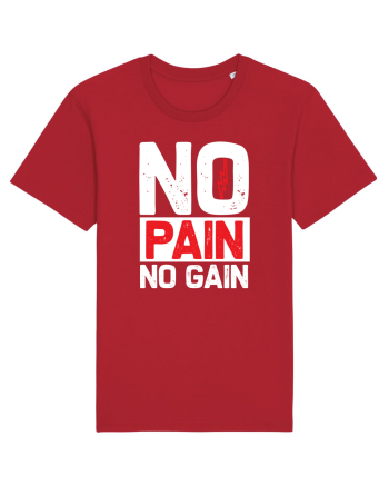 No Pain No Gain Red
