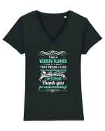 WEDDING PLANNER Tricou mânecă scurtă guler V Damă Evoker
