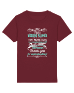 WEDDING PLANNER Tricou mânecă scurtă  Copii Mini Creator