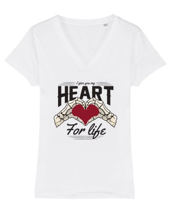 De ziua îndrăgostiților - I give you my heart for life White