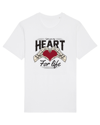 De ziua îndrăgostiților - I give you my heart for life White