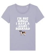 SAINT BERNARD Tricou mânecă scurtă guler larg fitted Damă Expresser