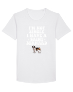 SAINT BERNARD Tricou mânecă scurtă guler larg Bărbat Skater