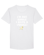 POODLE Tricou mânecă scurtă guler larg Bărbat Skater