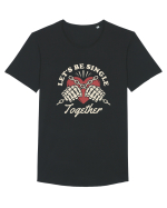 Îmi caut perechea - Let's be single together Tricou mânecă scurtă guler larg Bărbat Skater