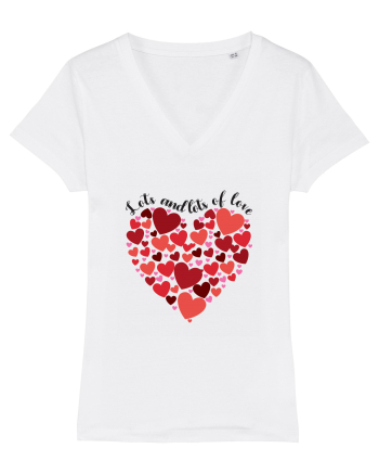 De ziua îndrăgostiților - Lots and lots of love White
