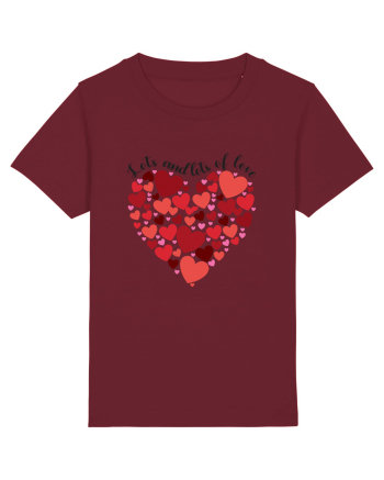 De ziua îndrăgostiților - Lots and lots of love Burgundy