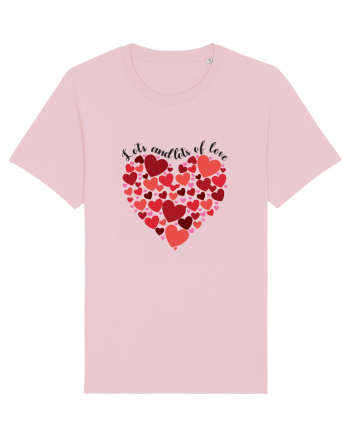 De ziua îndrăgostiților - Lots and lots of love Cotton Pink