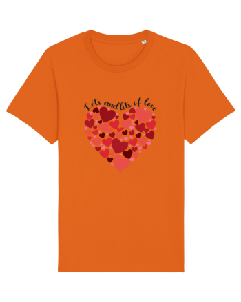 De ziua îndrăgostiților - Lots and lots of love Bright Orange