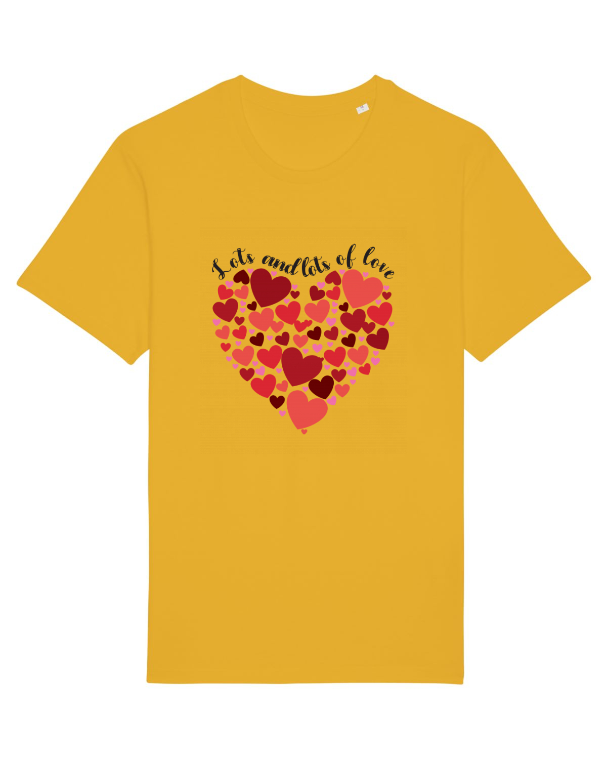 Tricou mânecă scurtă Unisex Rocker Spectra Yellow