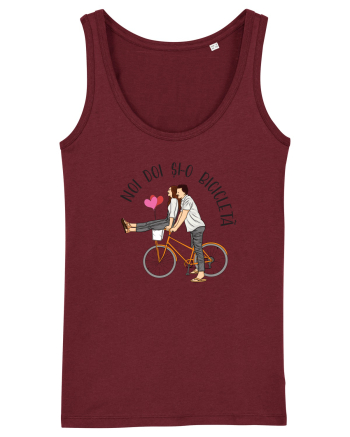 Pentru cupluri - Noi doi și o bicicletă Burgundy