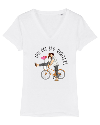 Pentru cupluri - Noi doi și o bicicletă White