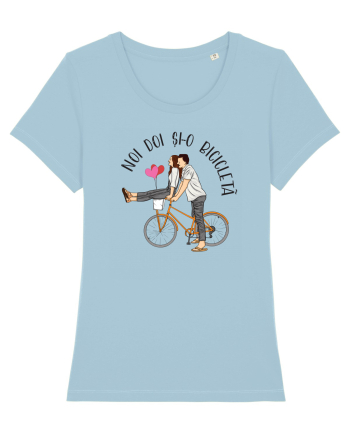 Pentru cupluri - Noi doi și o bicicletă Sky Blue
