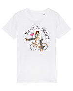 Pentru cupluri - Noi doi și o bicicletă Tricou mânecă scurtă  Copii Mini Creator