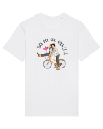 Pentru cupluri - Noi doi și o bicicletă Tricou mânecă scurtă Unisex Rocker