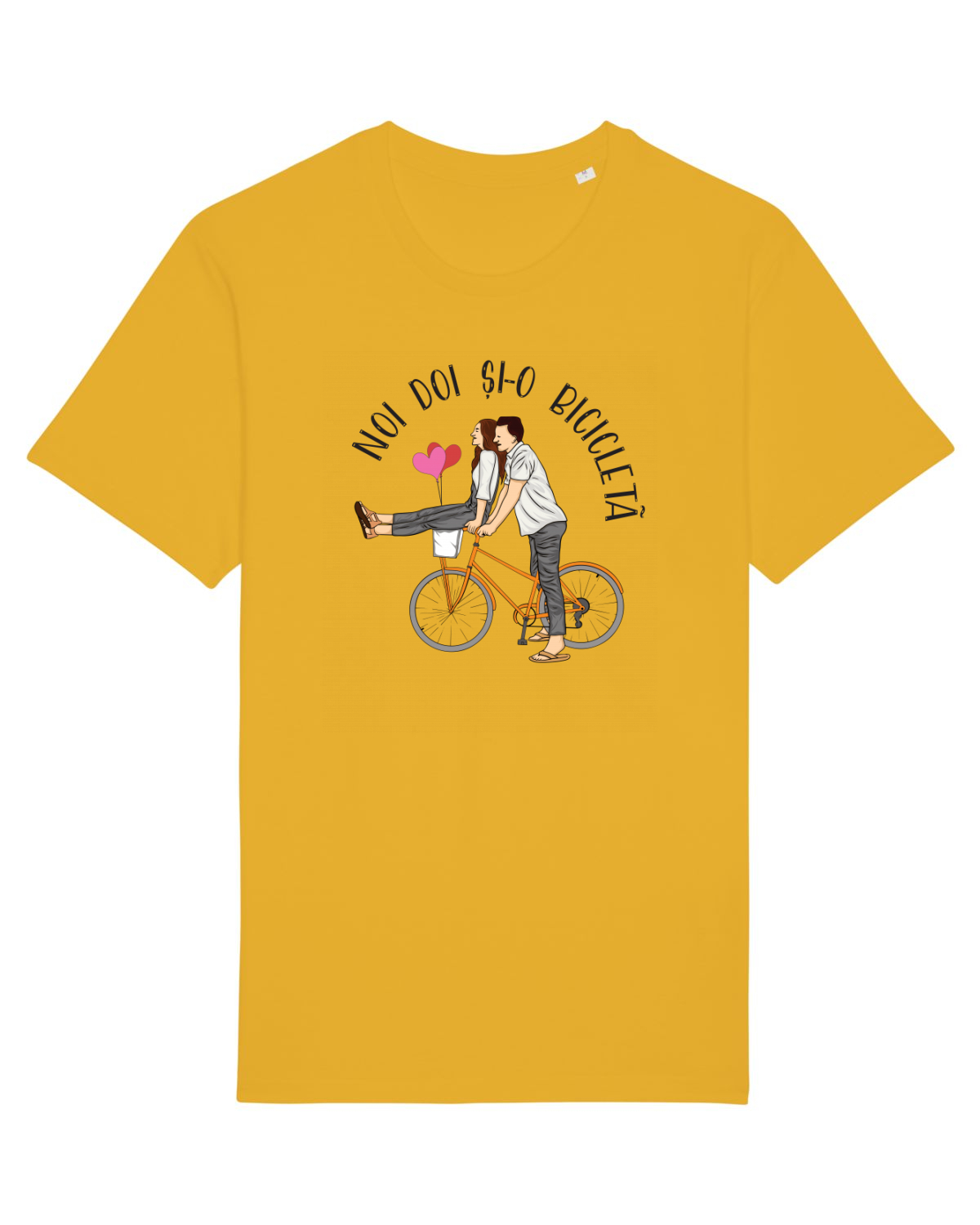 Tricou mânecă scurtă Unisex Rocker Spectra Yellow