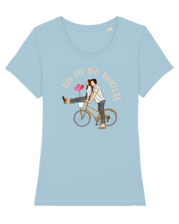 Pentru cupluri - Noi doi și o bicicletă Sky Blue