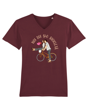 Pentru cupluri - Noi doi și o bicicletă Burgundy