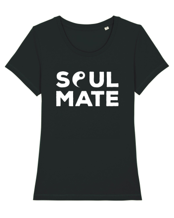 Pentru cupluri - Soulmate yang - YinYang1 Black