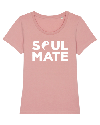 Pentru cupluri - Soulmate yang - YinYang1 Canyon Pink