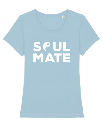 Pentru cupluri - Soulmate yang - YinYang1 Sky Blue