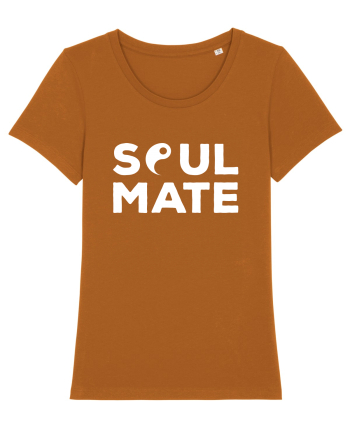 Pentru cupluri - Soulmate yang - YinYang1 Roasted Orange