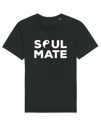 Pentru cupluri - Soulmate yang - YinYang1 Black
