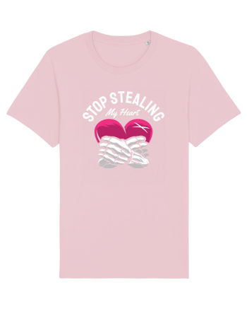 De ziua îndrăgostiților - Stop stealing my heart Cotton Pink