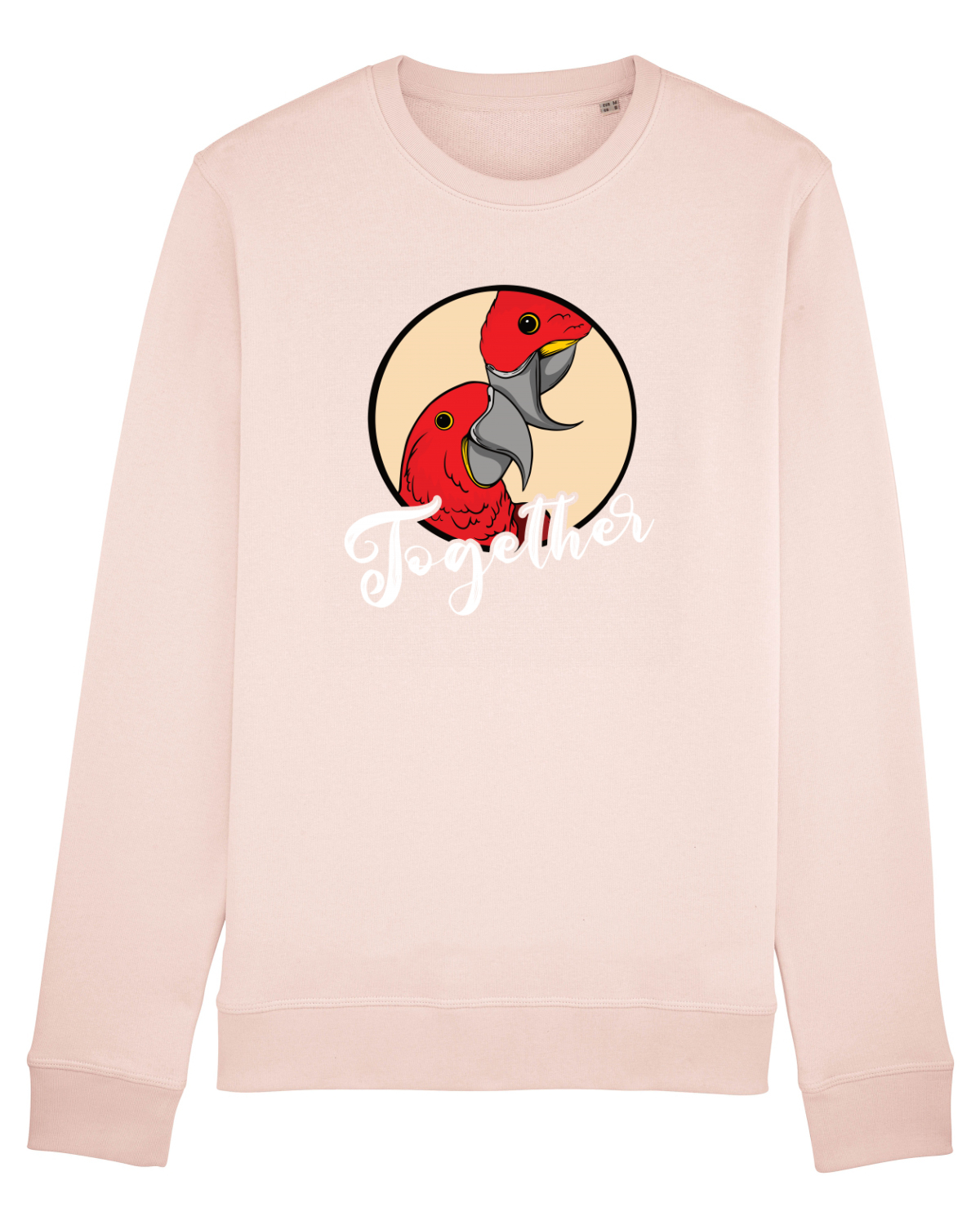 Bluză mânecă lungă Unisex Rise Candy Pink