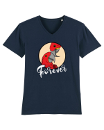 Pentru cupluri - Forever - TogetherForever2 Tricou mânecă scurtă guler V Bărbat Presenter