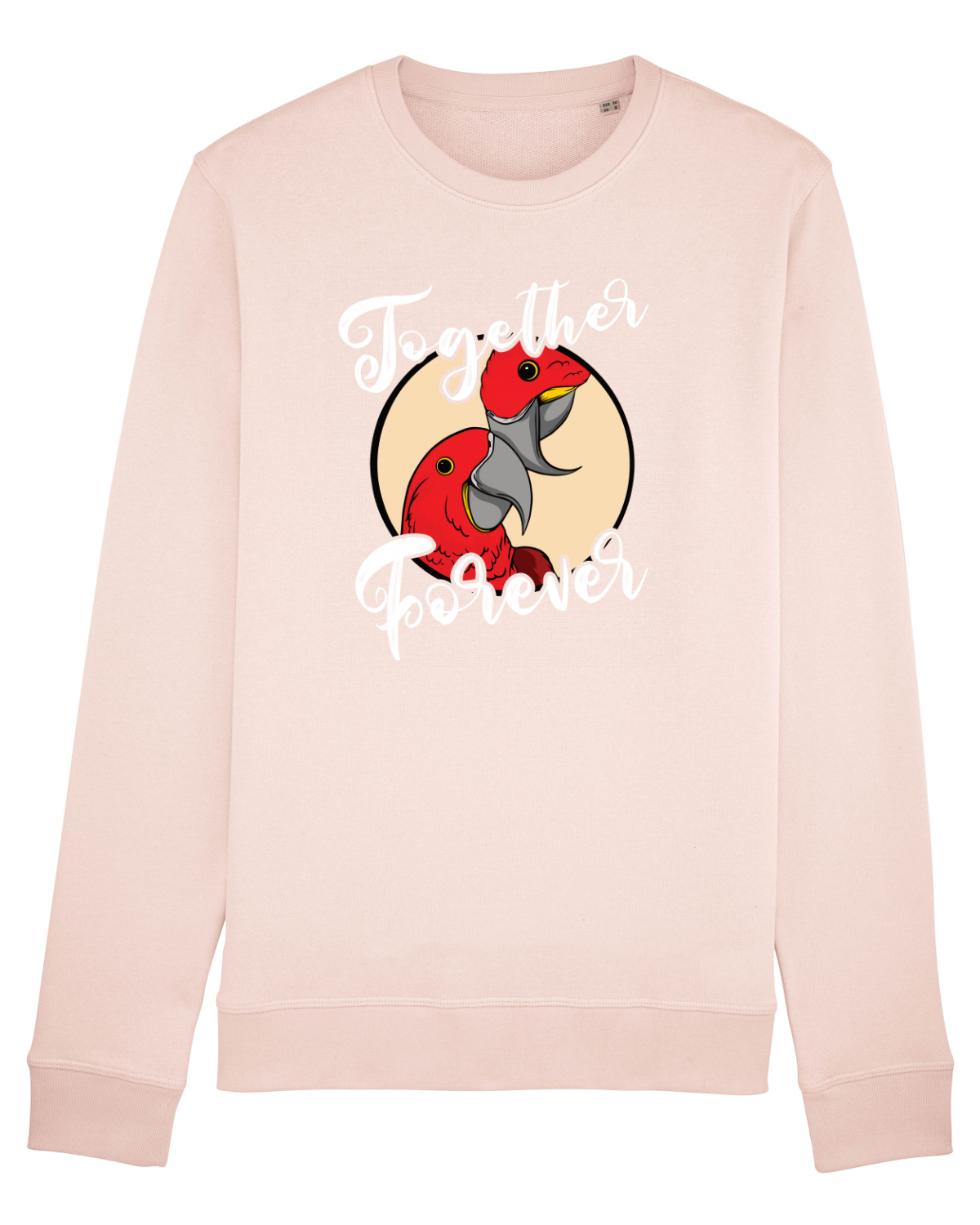 Bluză mânecă lungă Unisex Rise Candy Pink
