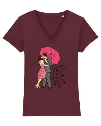 De ziua îndrăgostiților - You are the one I want to be with Burgundy