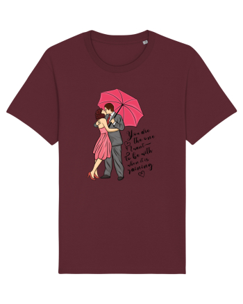 De ziua îndrăgostiților - You are the one I want to be with Burgundy