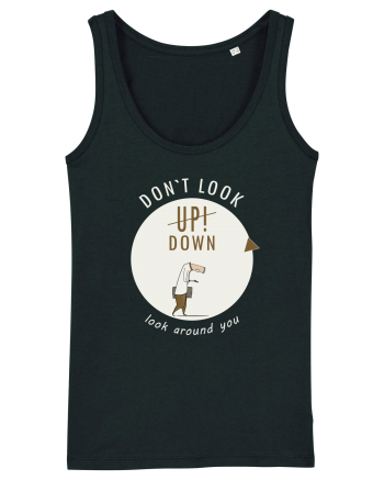Don`t Look Down ! (white) Black