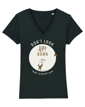 Don`t Look Down ! (white) Black