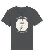 Don`t Look Down ! (white) Tricou mânecă scurtă Unisex Rocker