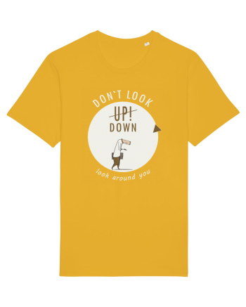 Don`t Look Down ! (white) Spectra Yellow