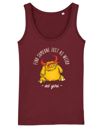 Pentru cupluri - Find someone just as weird as you 3 Burgundy