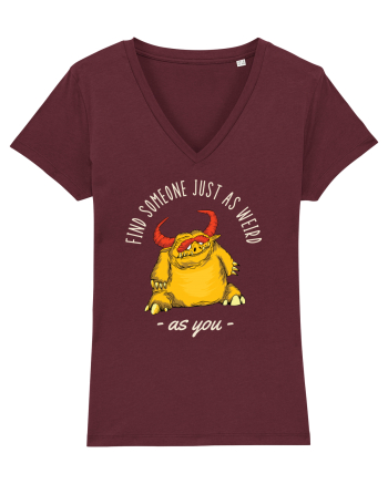 Pentru cupluri - Find someone just as weird as you 3 Burgundy