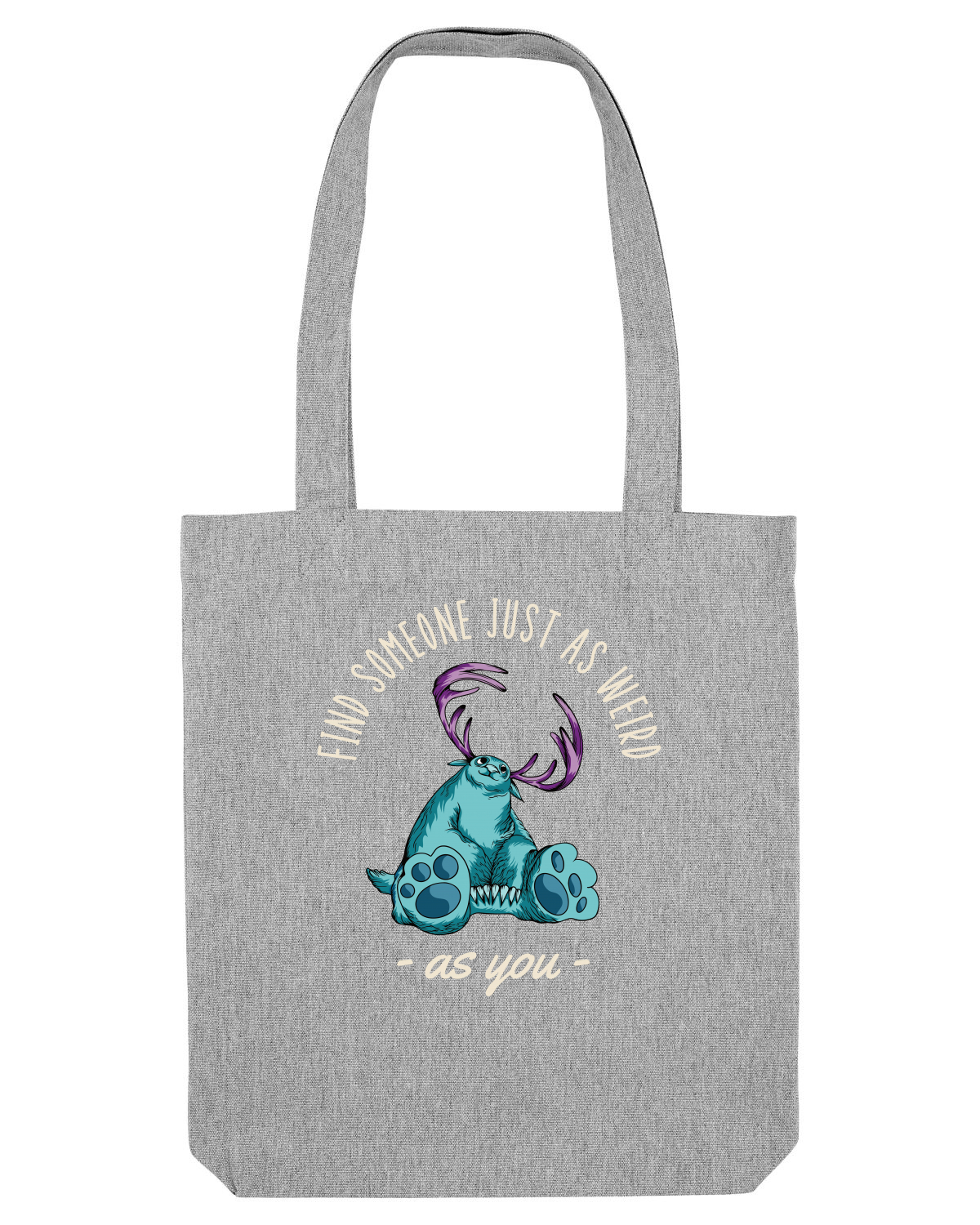 Sacoșă textilă Heather Grey