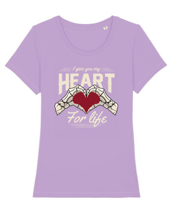De ziua îndrăgostiților - I give you my heart for life - dark colors Lavender Dawn
