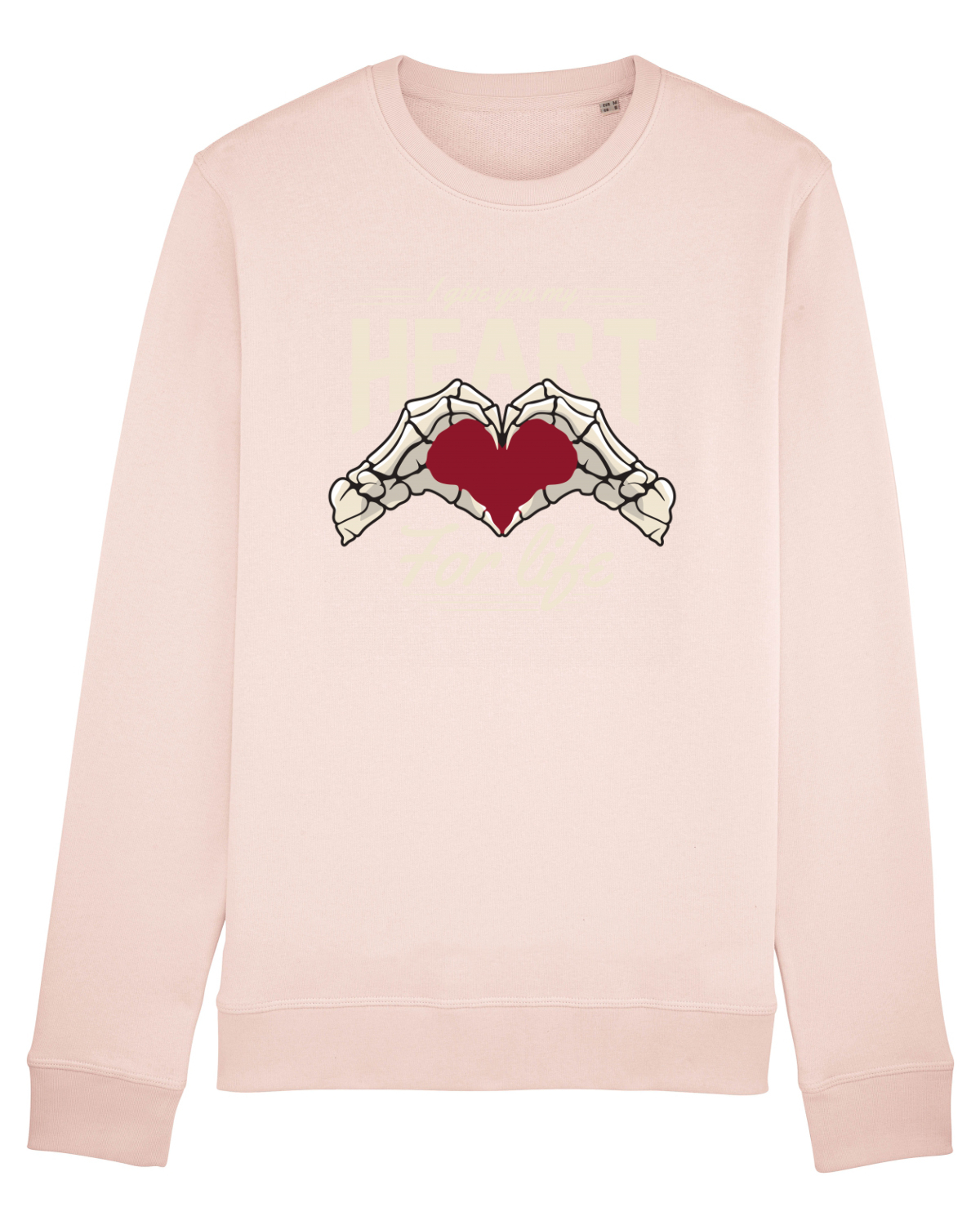 Bluză mânecă lungă Unisex Rise Candy Pink