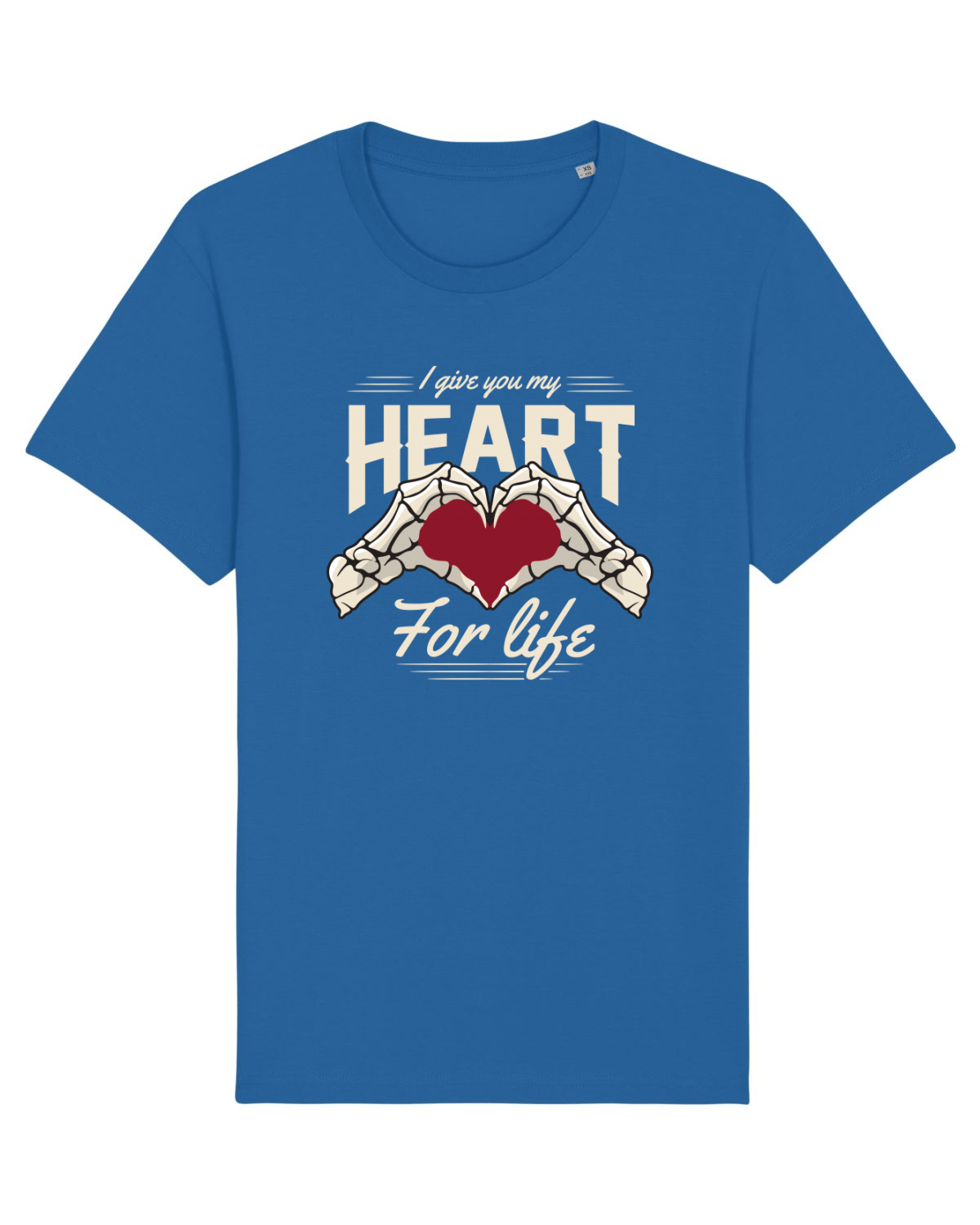 Tricou mânecă scurtă Unisex Rocker Royal Blue