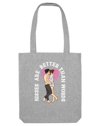 De ziua îndrăgostiților - Kisses are better than words - dark colors Heather Grey