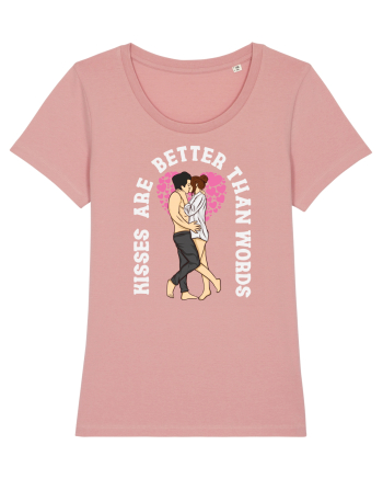 De ziua îndrăgostiților - Kisses are better than words - dark colors Canyon Pink